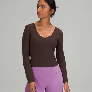 Lululemon Align Long Sleeve Shirt in French Press